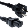 Europe AC Type A Power Cable with Notch
