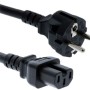 Europe AC Type A Power Cable with Notch