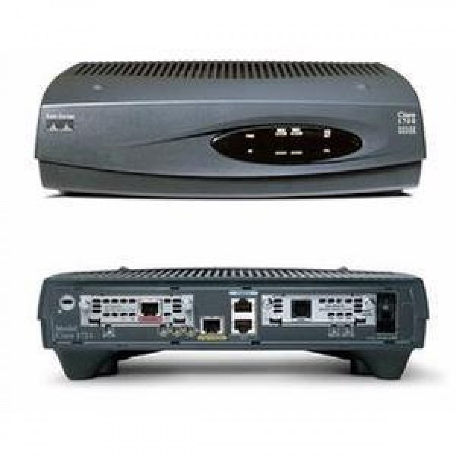 Cisco CISCO-1721 10/100Base-T Modular Router with 2x WAN Slots, 16MB  Flash/32M DRAM