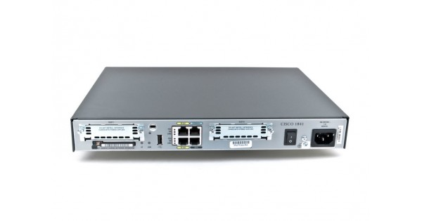 Cisco CISCO-1841 1841 Integrated Router with 2x FastEthernet Ports and ...