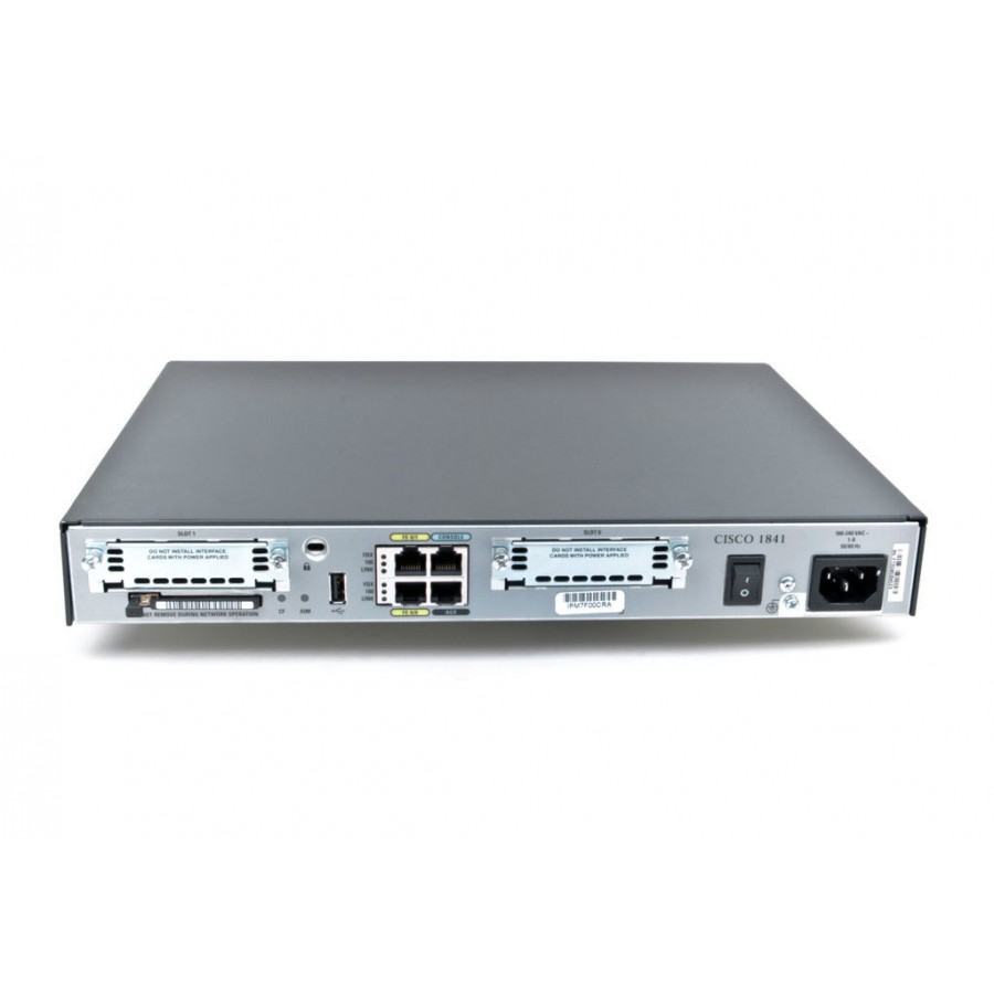 Cisco 1841 Router Qty available Cisco1841 with power code 2 Yr warranty Real 