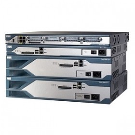 2821 Integrated Services Router with DC Power 2x GE 4x HWIC 3x PVDM