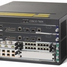 7604 Router Chassis (Empty, No Modules) - Includes Rack Mount Kit