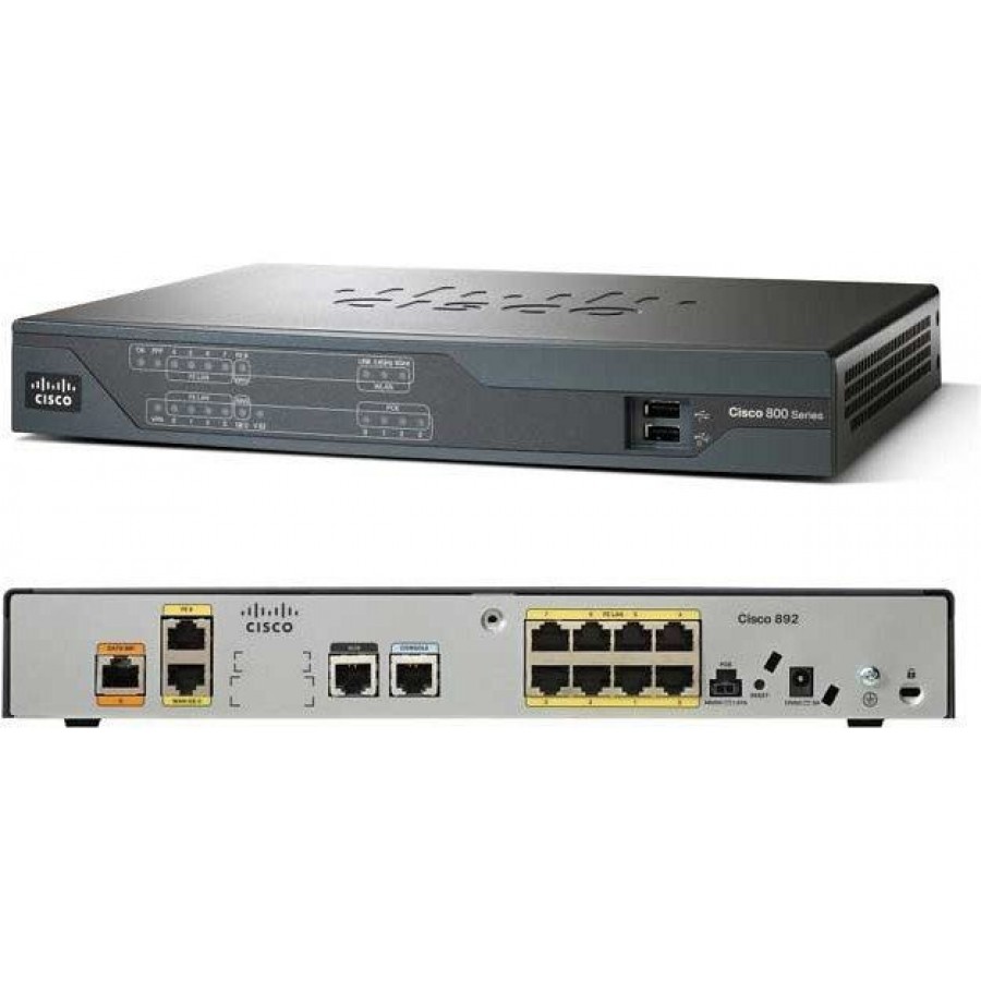 Cisco CISCO892J-K9 892 Gigabit Ethernet Security Router Japan