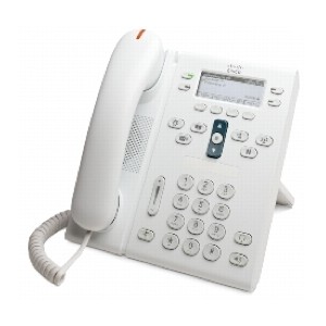 6945 4-Line Phone in White with Slimline Handset
