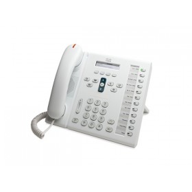 6961 12-Line Phone in White with Slimline Handset