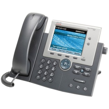 IP Phone 7945 Gigabit Ethernet Color with 1 CCME RTU License
