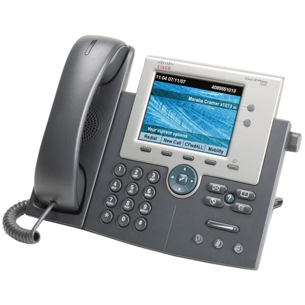 Cisco CP-7945G-CCME IP Phone 7945 Gigabit Ethernet Color with 1 CCME RTU License Cisco CP-7945G-CCME IP Phone 7945 Gigabit Ethernet Color with 1 CCME RTU License