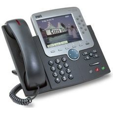 Cisco CP-7971G-GE 7971G Gigabit Ethernet VoIP Color Touch Screen IP Phone