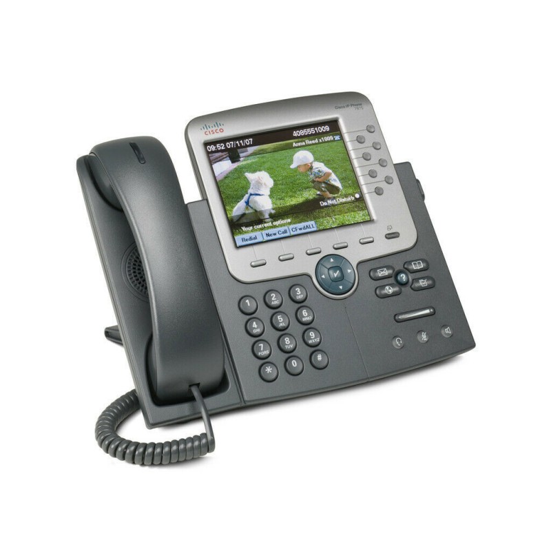 Cisco CP-7975G Unified IP Phone 7975 Gigabit Ethernet, Color Display, VoIP Phone, PoE