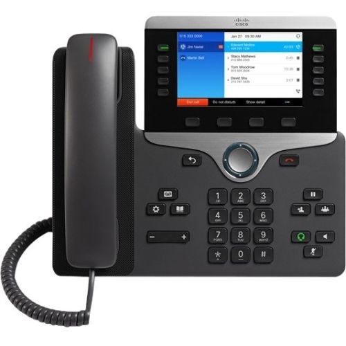 Cisco CP-8841-K9 VoIP IP PoE Color LCD Display Phone 8841