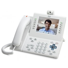 Unified 9971 IP Phone - White Standard Headset with Camera