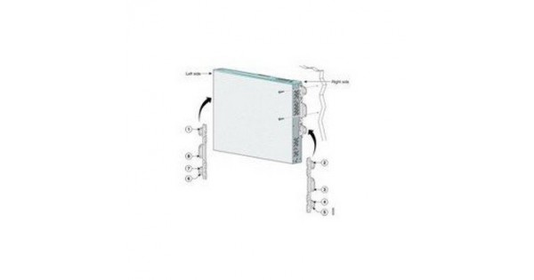 Cisco CP-LCKNGWALLMNT2 Universal Locking Wallmount Kit -790 Wall Mount