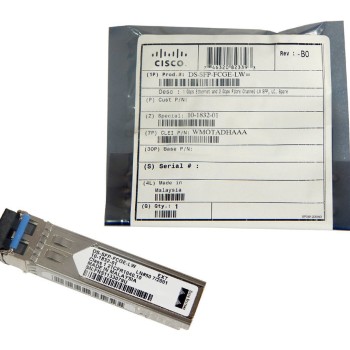 1-Gb Ethernet and 1/2-Gbps Fibre Channel SFP LC