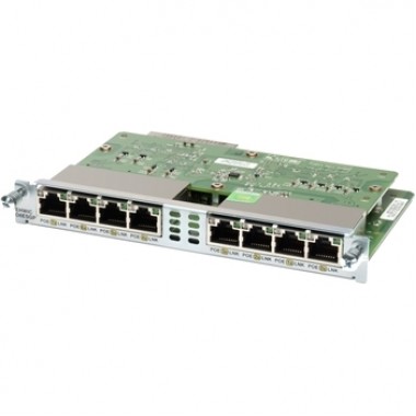 8 port 10/100/1000 Enhanced High-Speed WAN Interface Gigabit Ethernet Switch Module