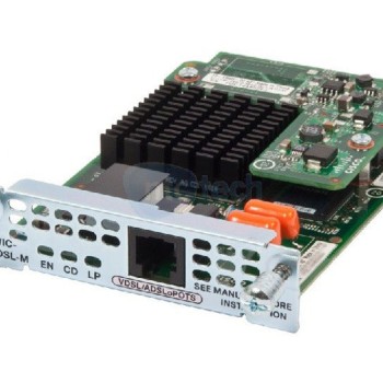 Annex M 1-Port VDSL2 / ADSL2+ EHWIC over POTS ADSL HWIC WAN Module