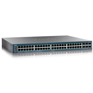 Cisco ESW2-550X-48DC-K9 ESW2-550X-48DC 48-Port Gigabit Stackable Advanced Managed Switch Layer 3