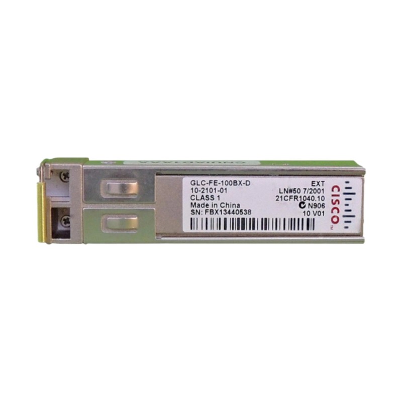 Cisco GLC-FE-100BX-D 100Base-BX10 SFP Transceiver - 100Mbps BiDi Fiber Optic Module