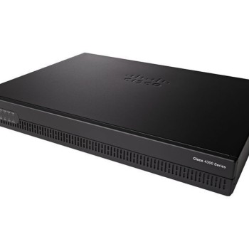 ISR 4321 Bundle w UC License CUBE 10 2 onboard GE, 2 NIM Slots, 1 ISC Slot, 4 GB flash Memory, 4 GB DRAM