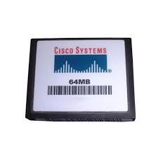 Cisco MEM-C6K-CPTFL64M Catalyst 6500 Sup720/Sup32 Compact Flash Memory Card, 64M