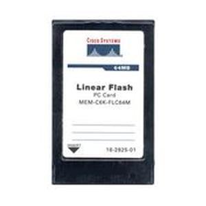 Cisco MEM-C6K-FLC64M 6000 Series 64MB PCMCIA Linear Flash Memory Card