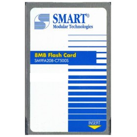 PCMCIA Flash Memory 8MB Card