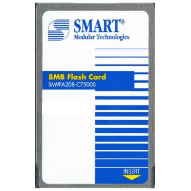 PCMCIA Flash Memory 8MB Card