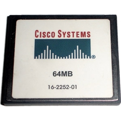 Cisco MEM1800-64U128CF 64 to 128 MB Cisco 1800 Compact Flash Factory Upgrade CompactFlash (CF) Card