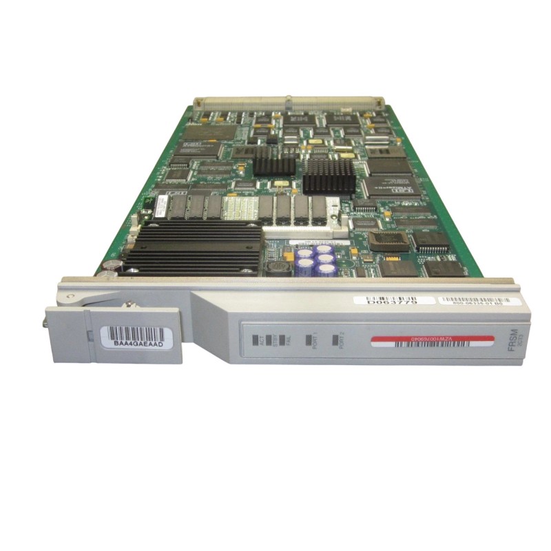 Cisco MGX-FRSM-2CT3 8200 2-Port FRSM Channelized Service Module T3 CLEI: BAA4GAEAAA