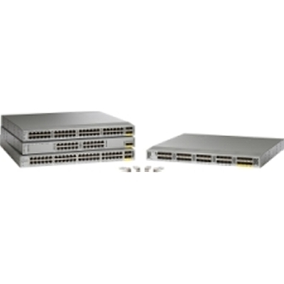 Cisco N2K-C2248TF Nexus 2248tp 48-Port Gigabit Ethernet with 8fet and SFP+ Choice of Airflow/Power