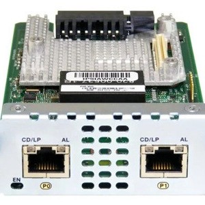 2-Port Multiflex Trunk for Voice and Channelized Data - PRI Interface