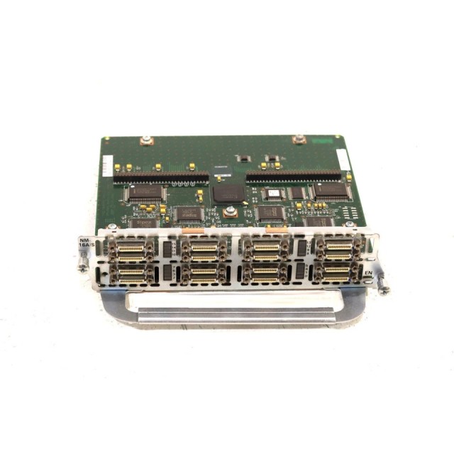 Cisco NM-16A/S 16-Port Async/Sync Serial Network Module - Reliable Serial Connectivity