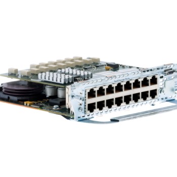 16-Port 10/100 EtherSwitch NM with In-Line Power Supply