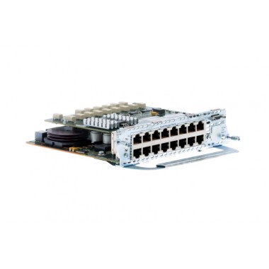 16-Port 10/100 EtherSwitch NM with In-Line Power Supply
