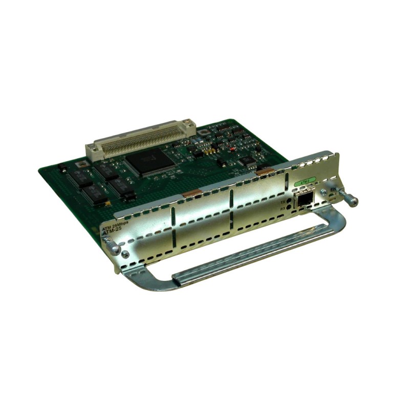 Cisco NM-1ATM-25 Single-Port ATM 25 Mbps Network Module for 3600 SERIES Routers