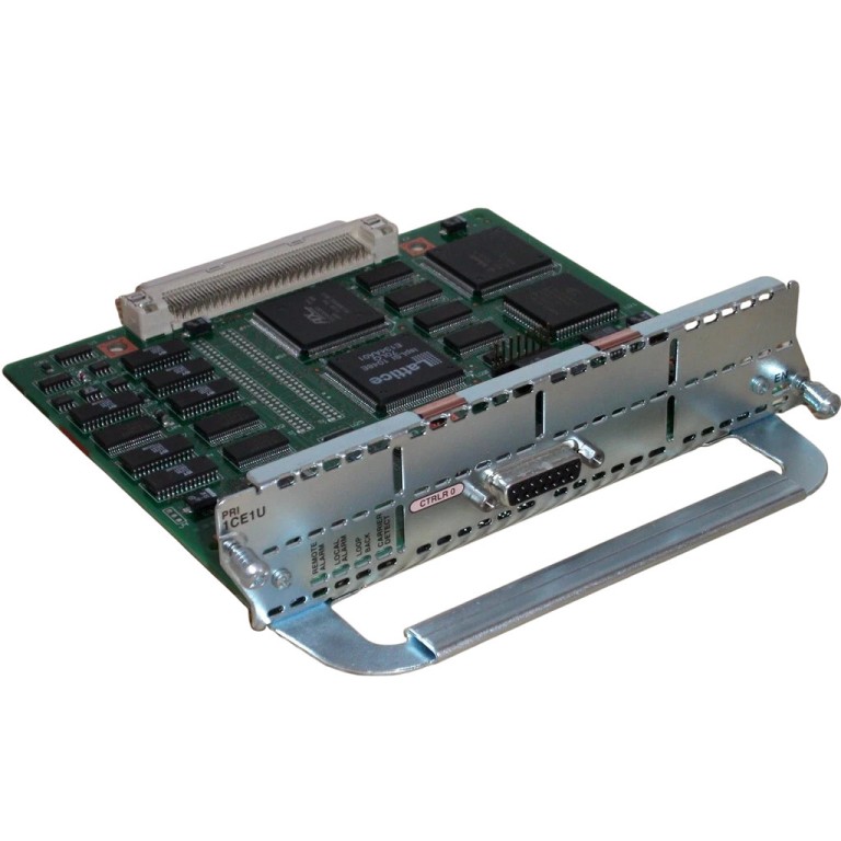 Cisco NM-1CE1U 1-Port Channelized E1/ISDN-PRI Unbalanced Network Module