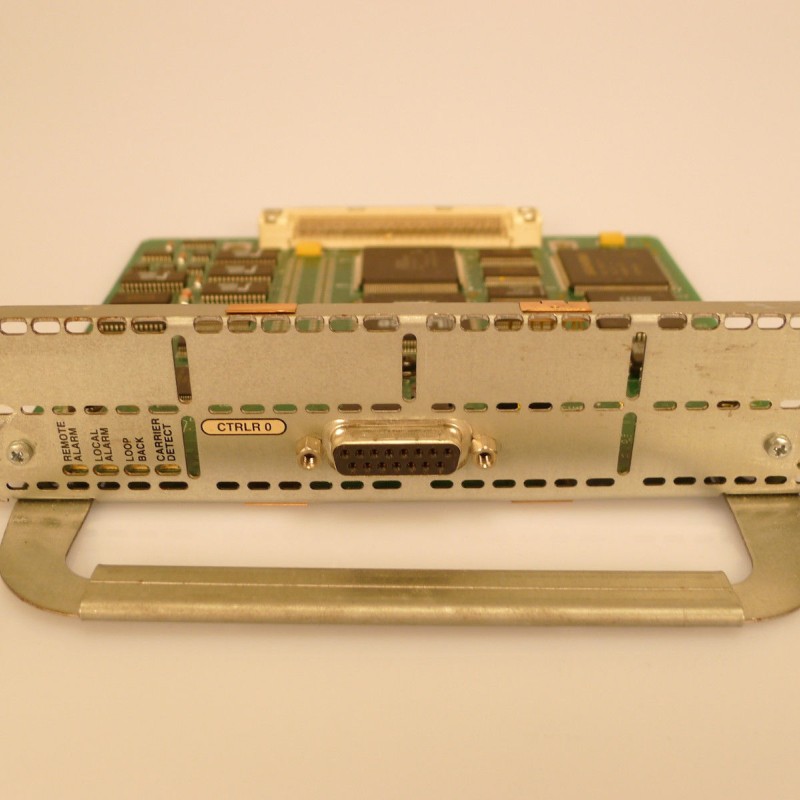 Cisco NM-1CT1 1-Port Channelized T1 / ISDN PRI Module