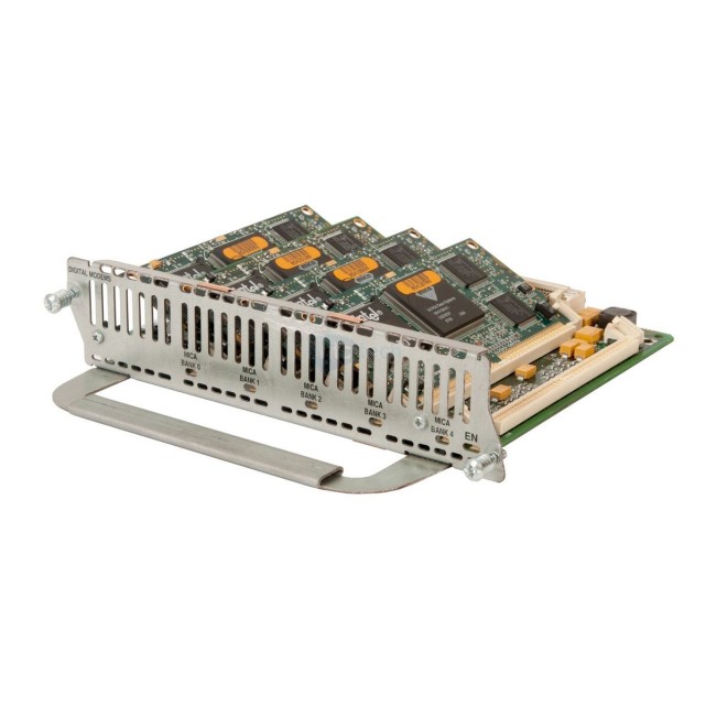 Cisco NM-6DM 6-port Digital Modem Network Module, No Digital Modem Modules Installed
