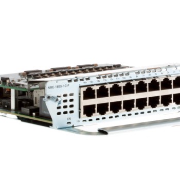 EtherSwitch Service Module 16-Port 10/100T PoE + 1 GE