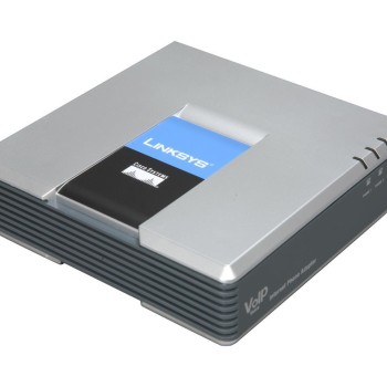 Internet Phone Adapter with 2 VoIP Ports Gateway