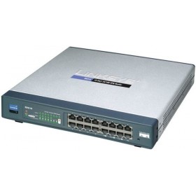 10/100 16-Port VPN Router, Dual WAN Ports