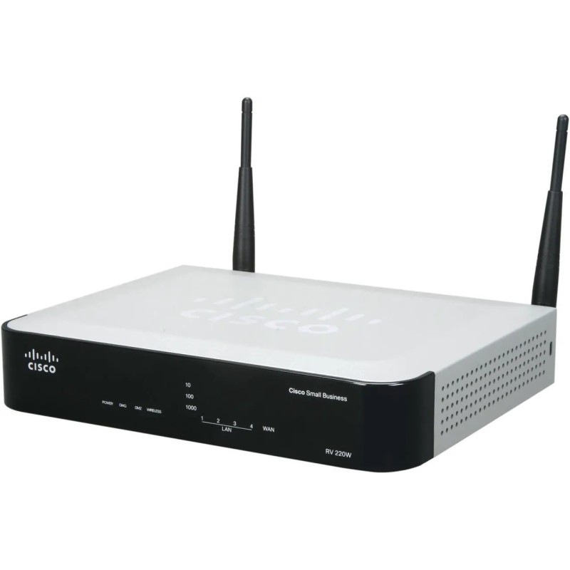 Cisco RV220W-A-K9-NA RV220W Wireless-N Network Security Firewall Security/Firewall Appliance