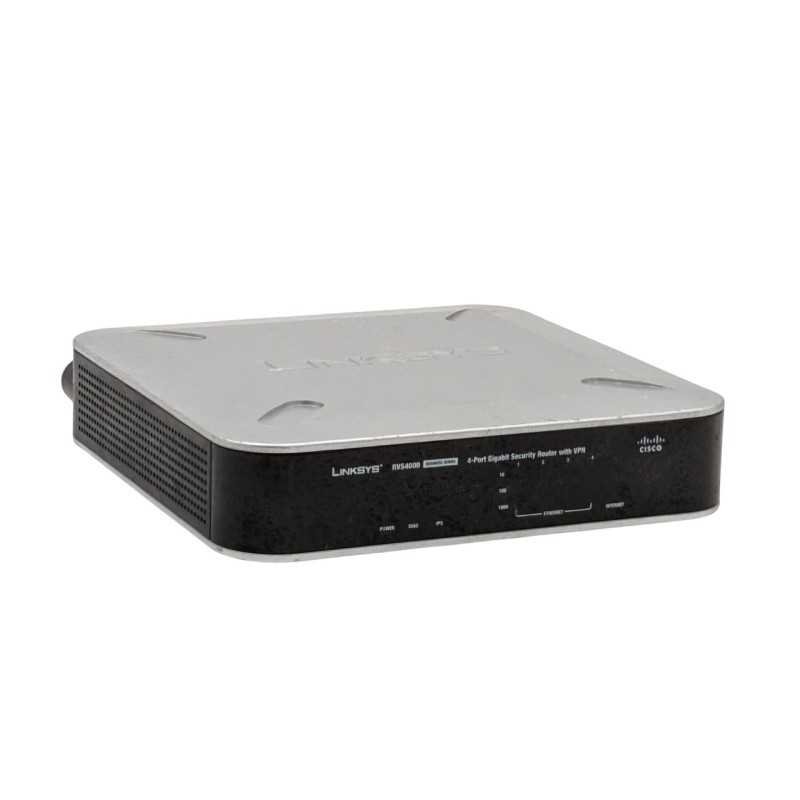 Cisco RVS4000 4-Port Gigabit Security Router with VPN Cisco RVS4000 4-Port Gigabit Security Router with VPN