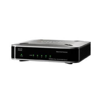SD2005 Desktop Ethernet Switch, 5-Port, 10/100/1000 Gigabit, Unmanaged
