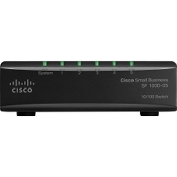Cisco SF100D-05-NA SF100D-05 5-Port 10/100 Desktop Switch Ethernet