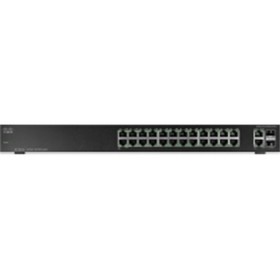 SF102-24 24-Port 10/100 Switch with 2 Mini-GBIC Ports and GE Uplink 1U Ethernet