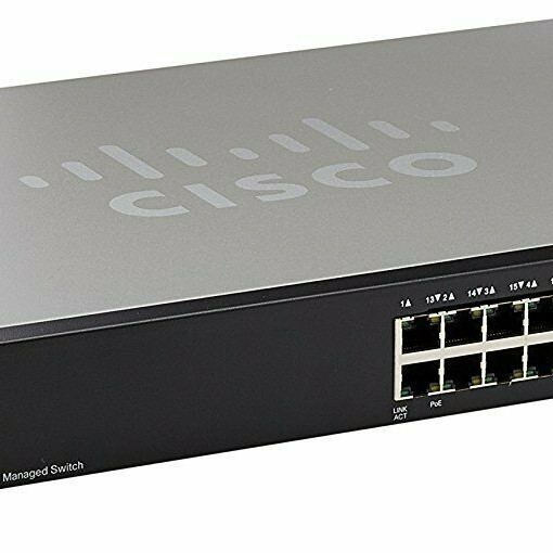 Cisco SF300-24P 24-Port 10/100 PoE Managed Switch