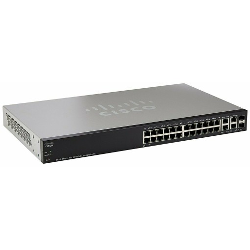 Cisco SF300-24P 24-Port 10/100 PoE Managed Switch