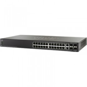 SF500-24 24-Port 10/100 Stackable Managed Switch Ethernet