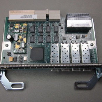 4-Port OC-12/STM-4 Single-Height Back Card Interface Module
